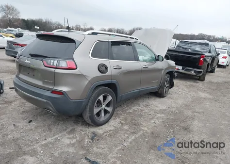 2019 Jeep Cherokee Limited 4X4 from USA, damaged, VIN 1C4PJMDX6KD133268